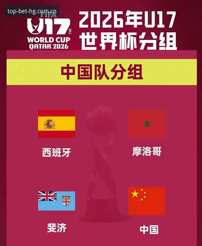 皇冠娱乐平台安全吗 U17世界杯抽签结果出炉:3大看点、4个关键对手、5种晋级路径
